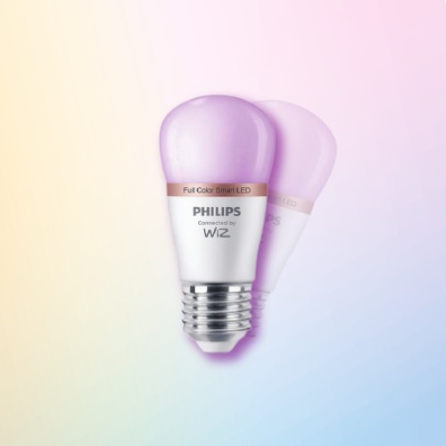위즈 WIZ 스마트 미니벌브 LED RGB 컬러전구 4.9W 색온도 밝기 조절 와이파이    